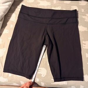 Lululemon Athletica Black Bike Shorts